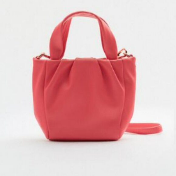 PINK SOFT MINI CROSSBODY BAG - Picture 1 of 3